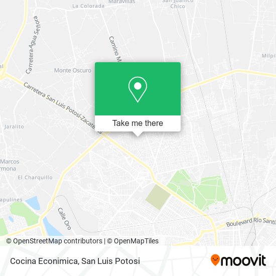 Mapa de Cocina Econimica