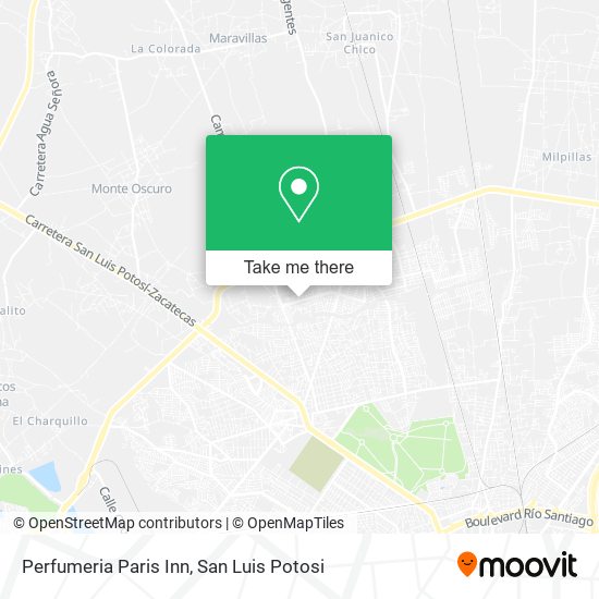Perfumeria Paris Inn map