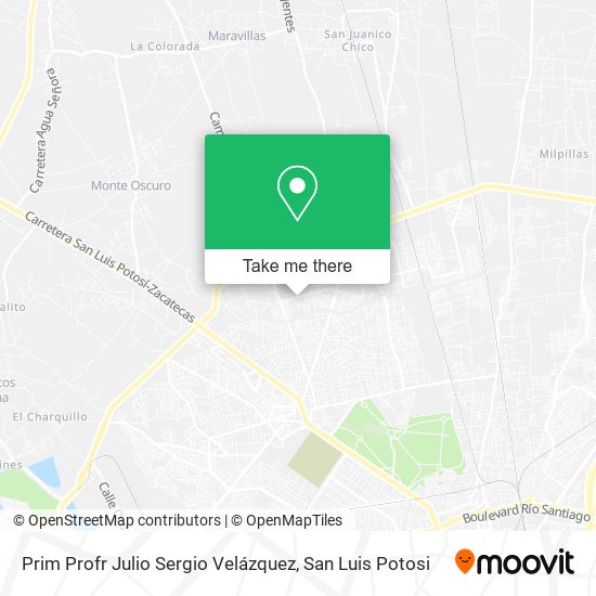 Prim Profr Julio Sergio Velázquez map