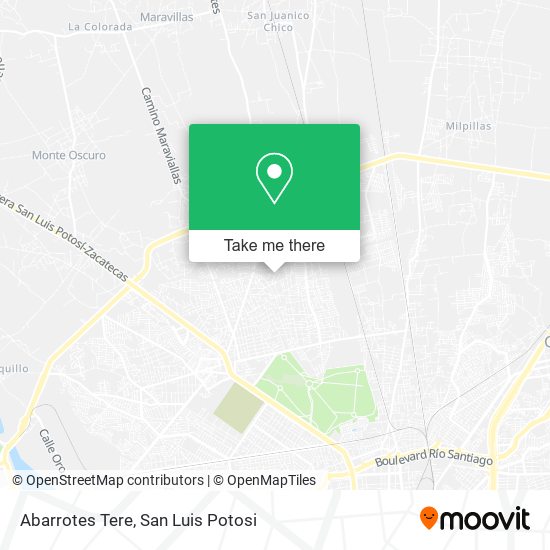 Mapa de Abarrotes Tere