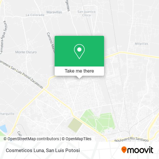 Mapa de Cosmeticos Luna