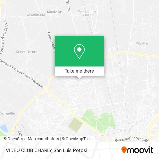VIDEO CLUB CHARLY map