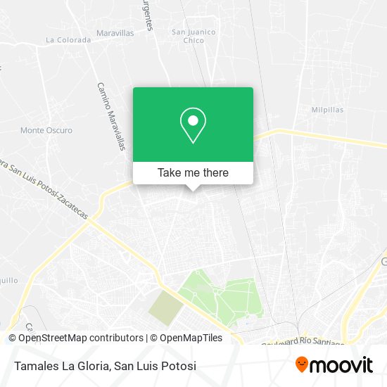 Mapa de Tamales La Gloria