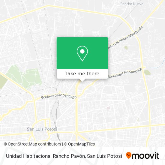 Unidad Habitacional Rancho Pavón map