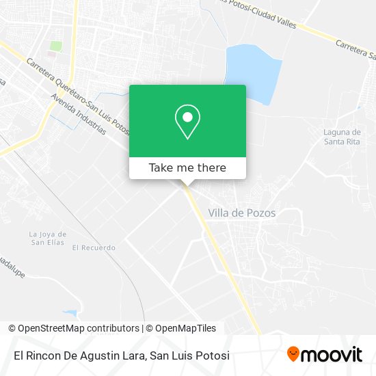 El Rincon De Agustin Lara map