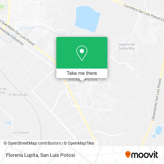 Florería Lupita map
