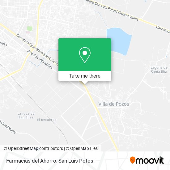 Farmacias del Ahorro map