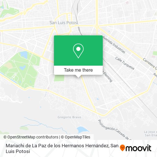 Mariachi de La Paz de los Hermanos Hernández map