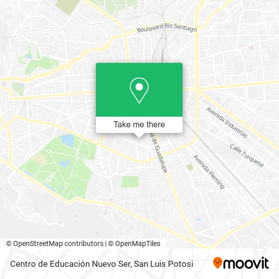 Centro de Educación Nuevo Ser map