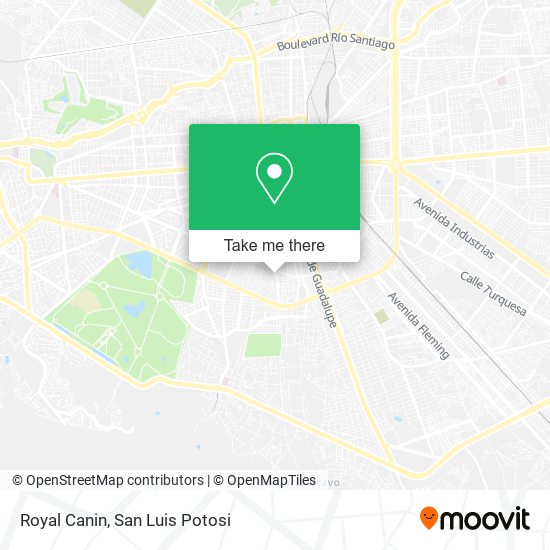 Mapa de Royal Canin