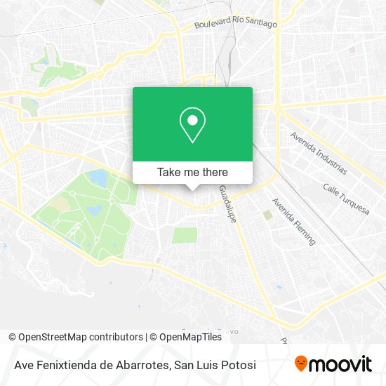 Mapa de Ave Fenixtienda de Abarrotes