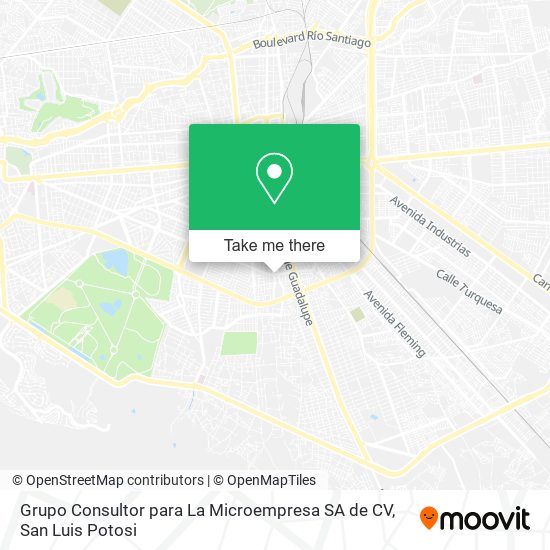 Grupo Consultor para La Microempresa SA de CV map