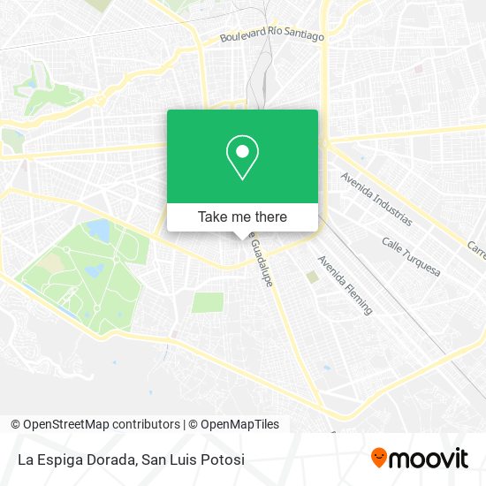 La Espiga Dorada map