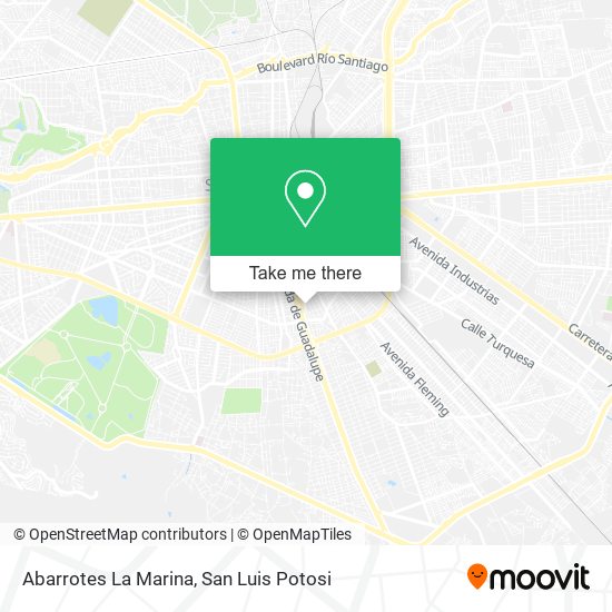 Abarrotes La Marina map