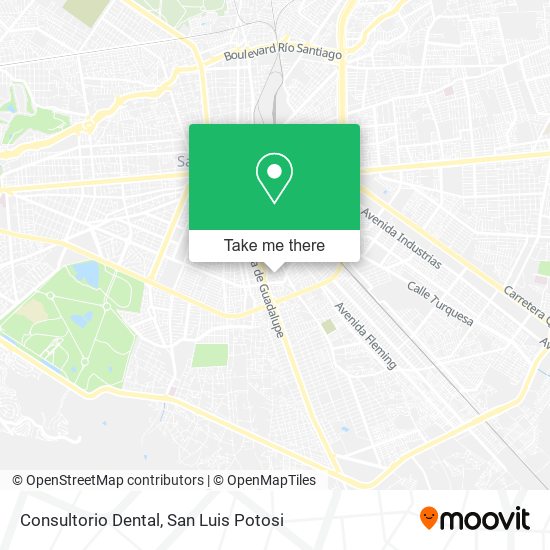 Consultorio Dental map