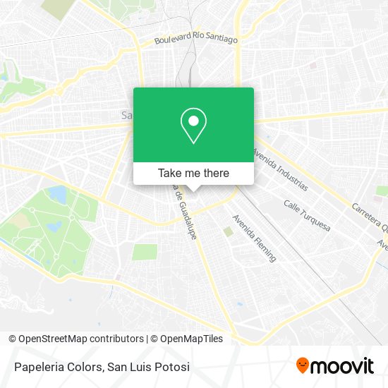 Mapa de Papeleria Colors