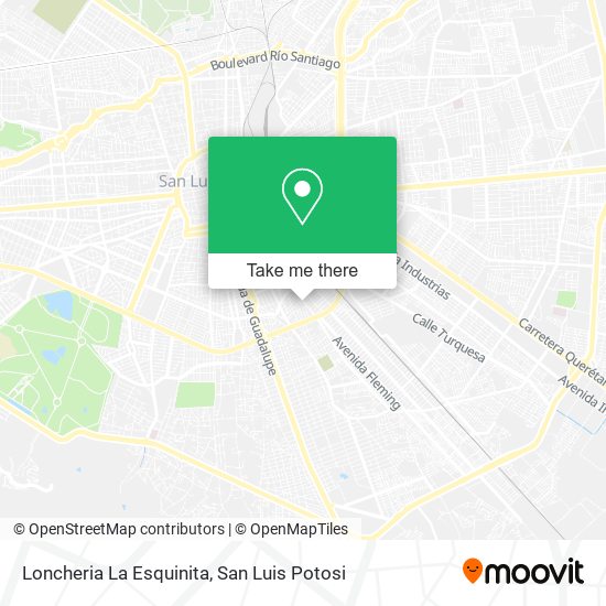 Loncheria La Esquinita map