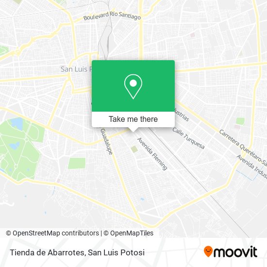 Tienda de Abarrotes map