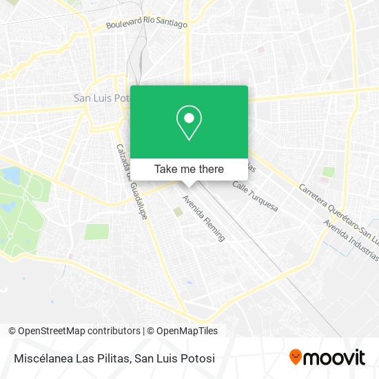 Mapa de Miscélanea Las Pilitas