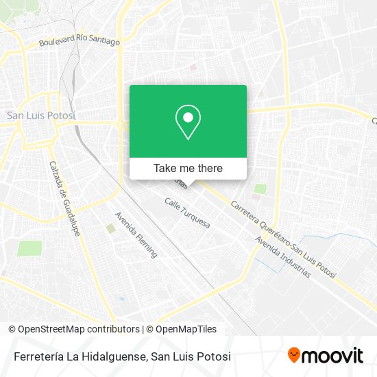 Ferretería La Hidalguense map