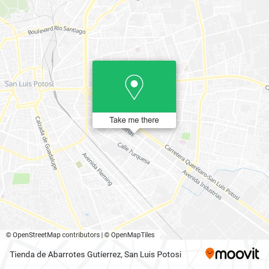 Tienda de Abarrotes Gutíerrez map
