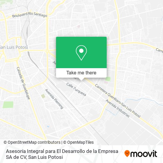 Asesoría Integral para El Desarrollo de la Empresa SA de CV map