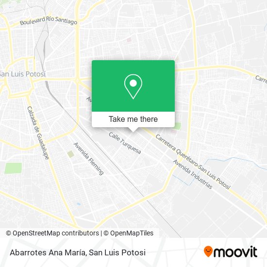 Abarrotes Ana María map