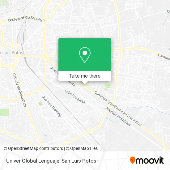 Univer Global Lenguaje map