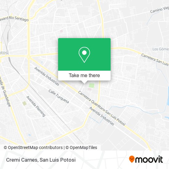 Cremi Carnes map
