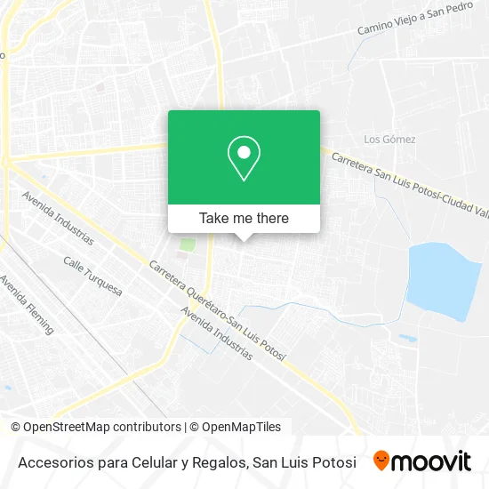 Mapa de Accesorios para Celular y Regalos
