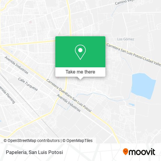 Mapa de Papeleria
