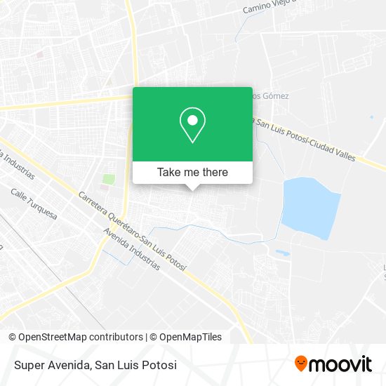 Mapa de Super Avenida