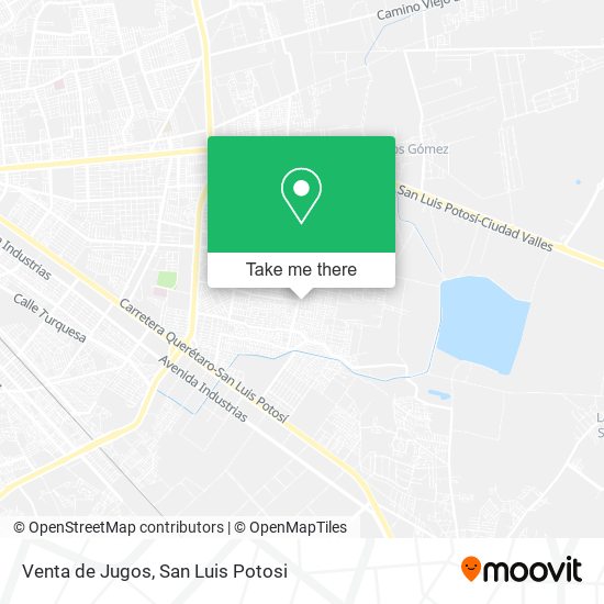 Venta de Jugos map