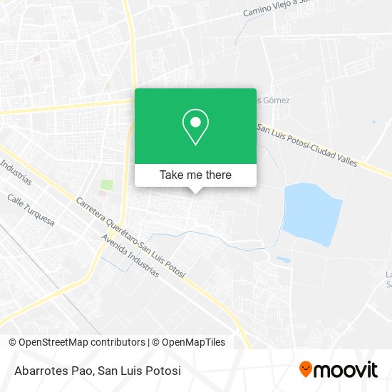Abarrotes Pao map