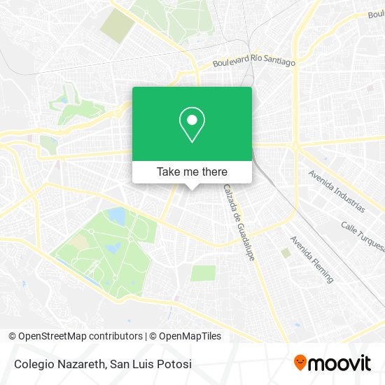 Colegio Nazareth map