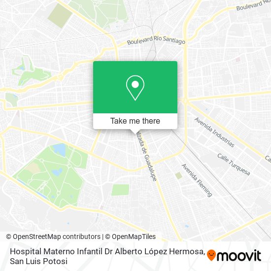 Hospital Materno Infantil Dr Alberto López Hermosa map