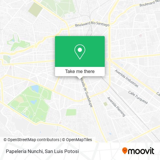 Papeleria Nunchi map