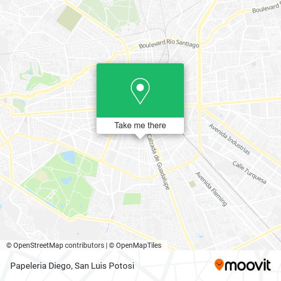 Papeleria Diego map