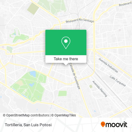 Tortilleria map