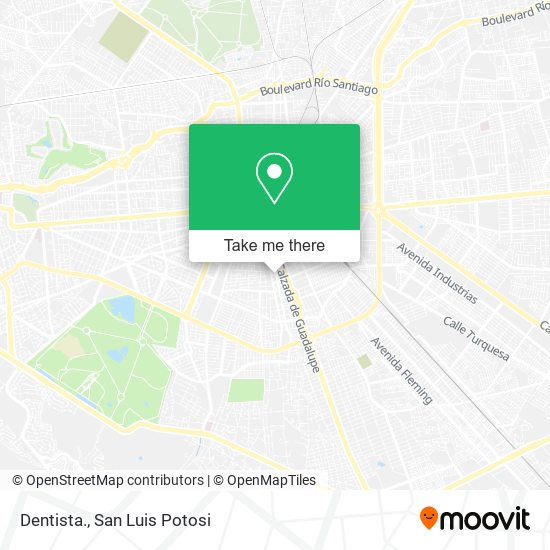 Mapa de Dentista.