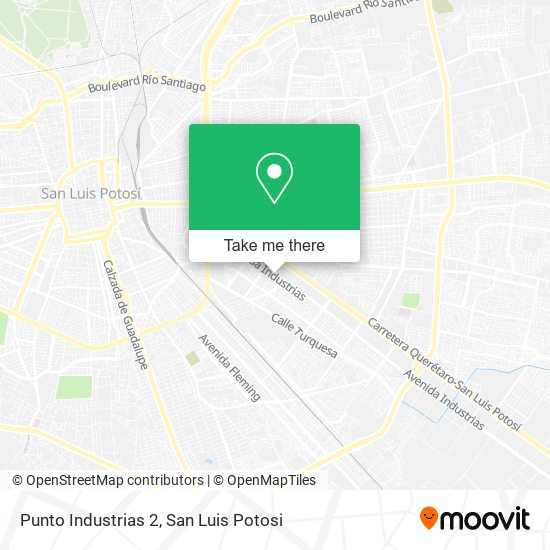 Punto Industrias 2 map