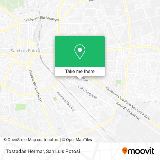 Tostadas Hermar map