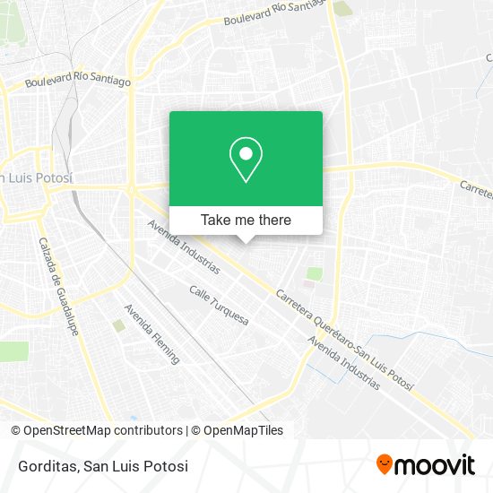 Gorditas map