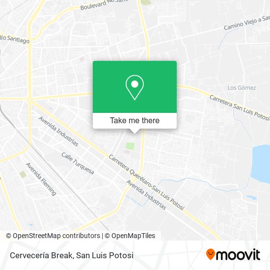 Cervecería Break map