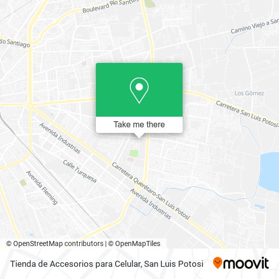 Tienda de Accesorios para Celular map