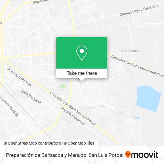 Preparación de Barbacoa y Menudo map