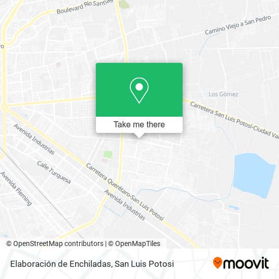Mapa de Elaboración de Enchiladas
