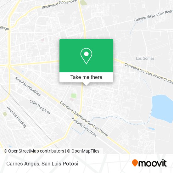 Mapa de Carnes Angus