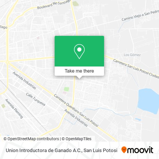 Union Introductora de Ganado A.C. map