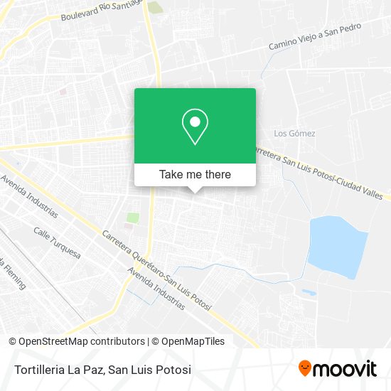 Tortilleria La Paz map